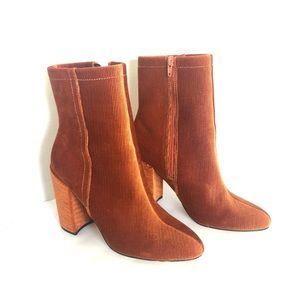 Orange Forever 21 boots